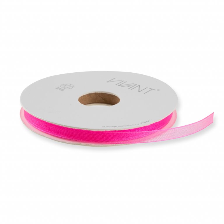 Geschenkband Organza Neon