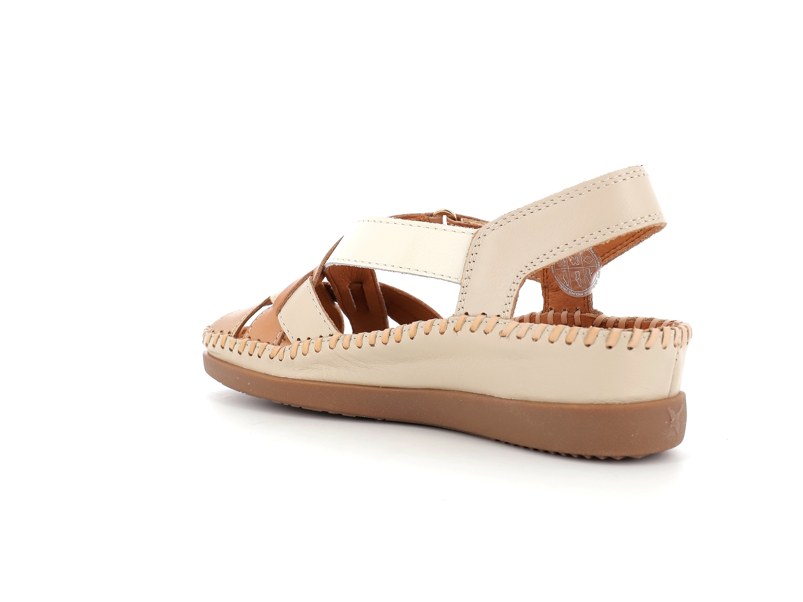Pikolinos-CADAQUES-W8K-0741C2 Cuir Beige Or