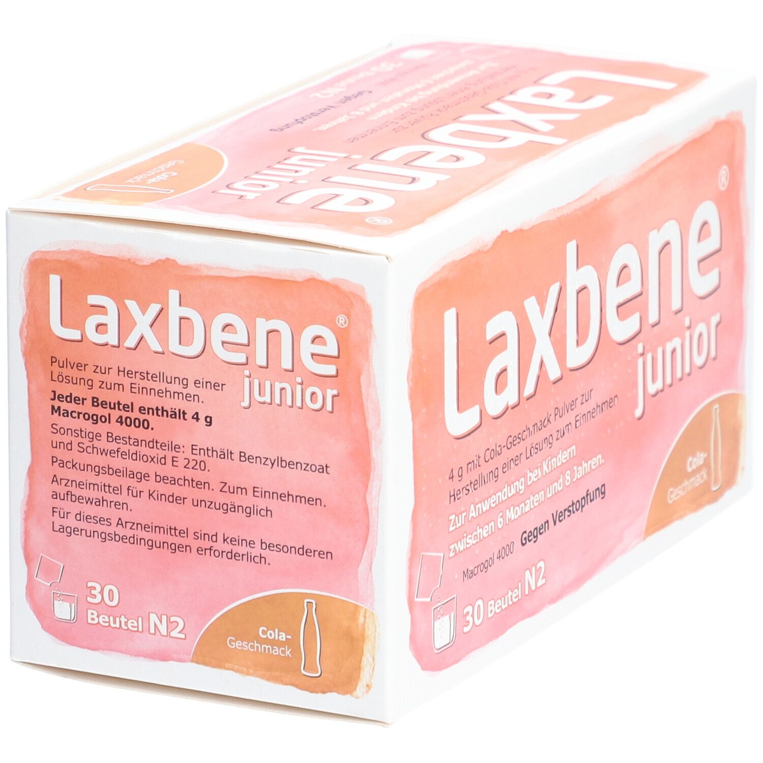 Laxbene® junior 4 g mit Cola-Geschmack Pulver