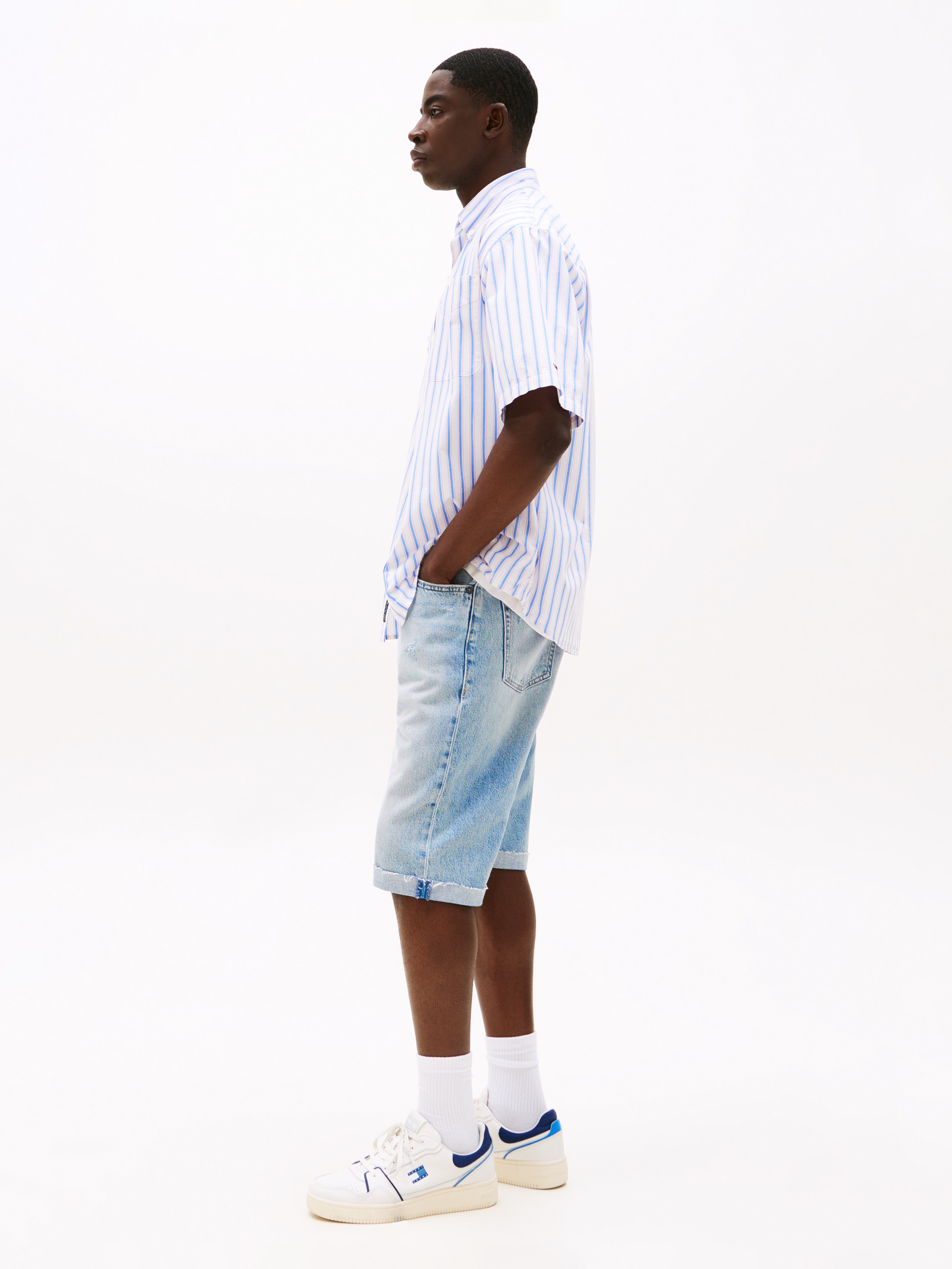 Tommy Jeans Jeansshorts »RYAN SHORT CBF«, Mit Gürtelschlaufen