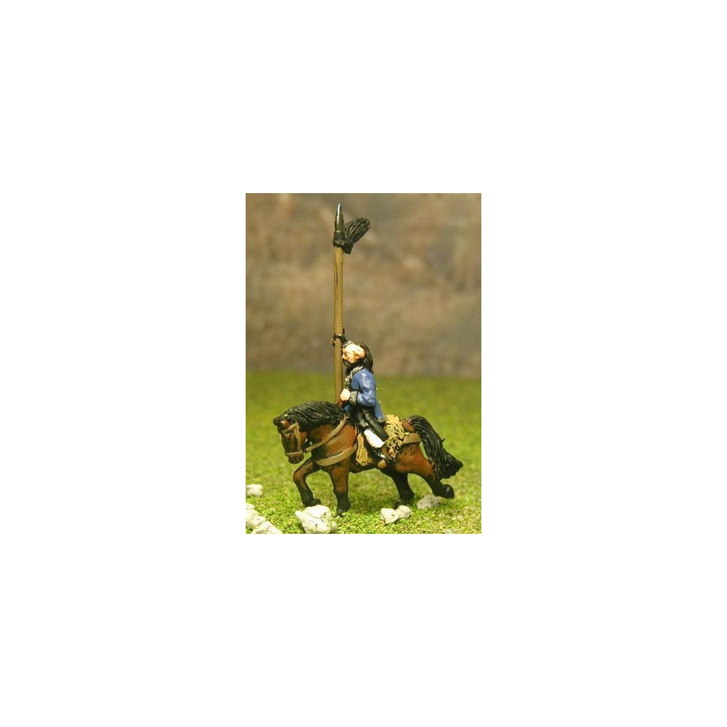 2 Mounted Officers & 1 Standard Bearer