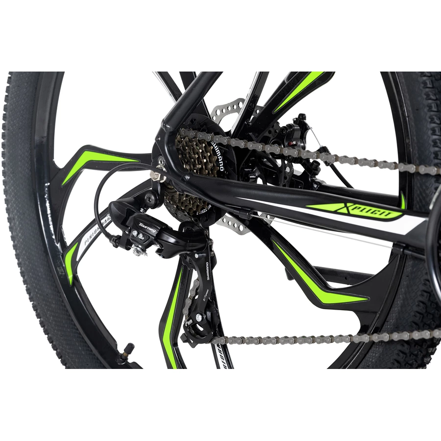 KS Cycling Mountainbike Hardtail 27,5 Zoll Xplicit schwarz-grün