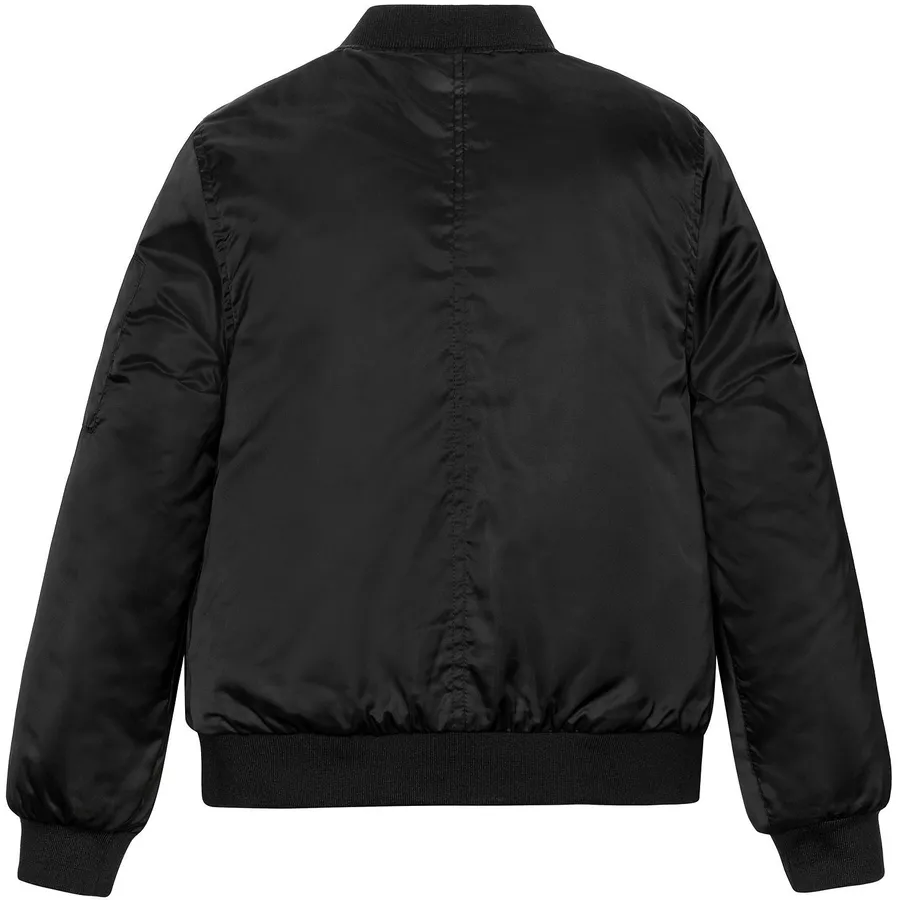 MINOTI Winterjacke im Satin-Look Schwarz