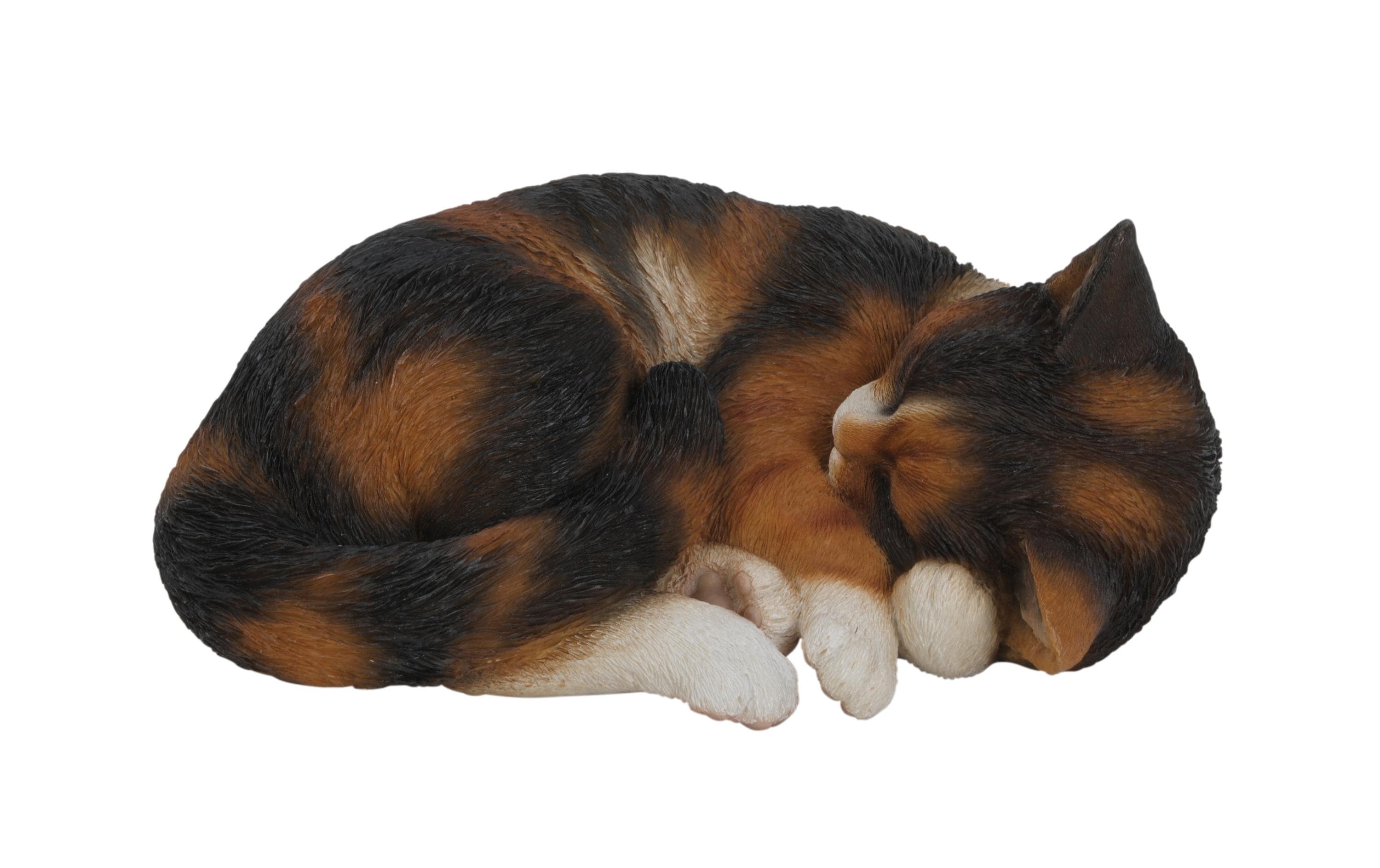 Dekofigur Katze schlafendTiere für den Garten