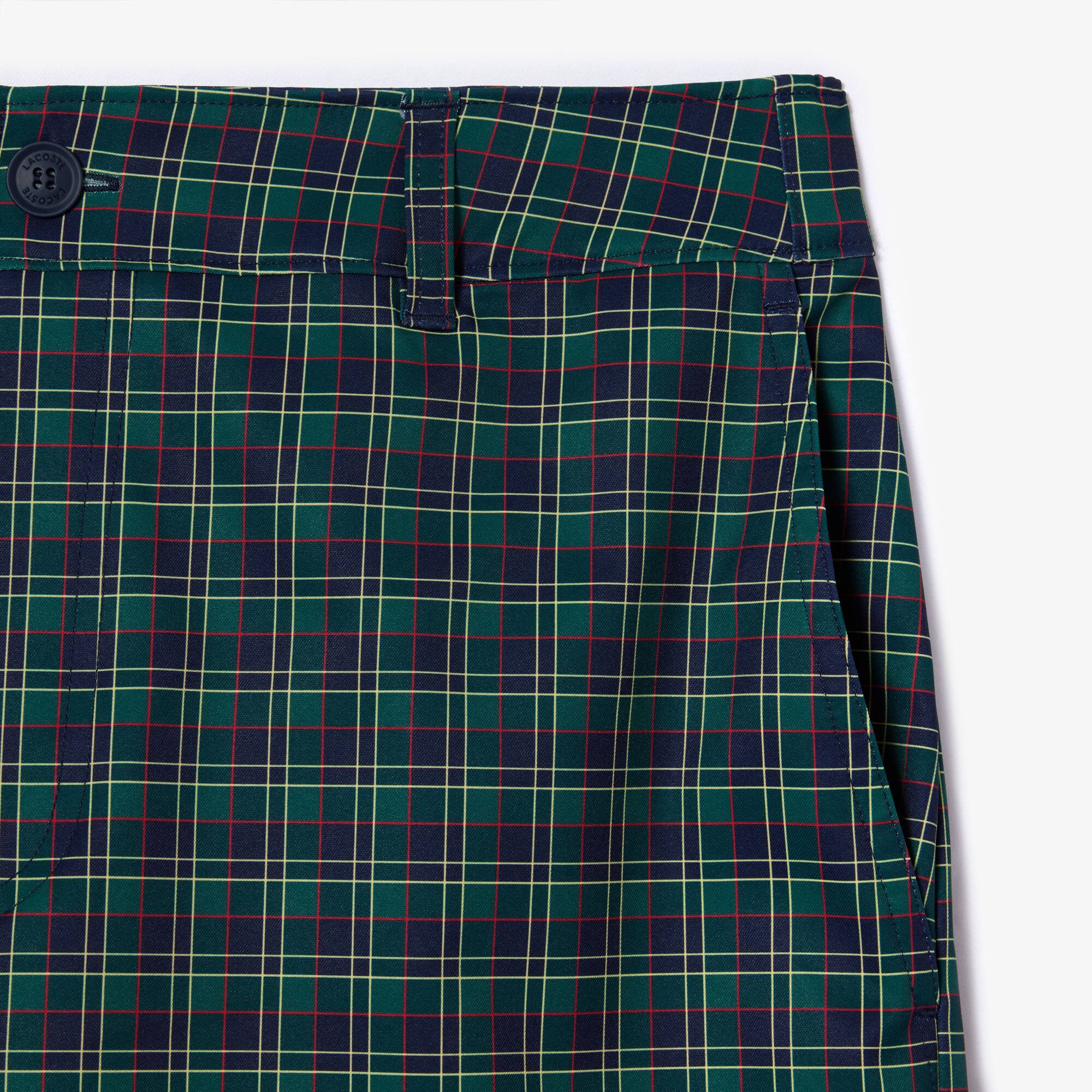 Ultra-Dry Bermuda-Shorts mit Karos Bermudas - Blau - Lacoste - Herren