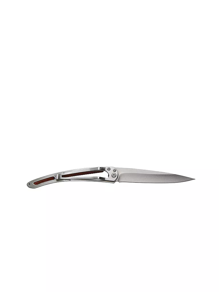 DEEJO Taschenmesser Korallenholz Titan BERG 37G silber