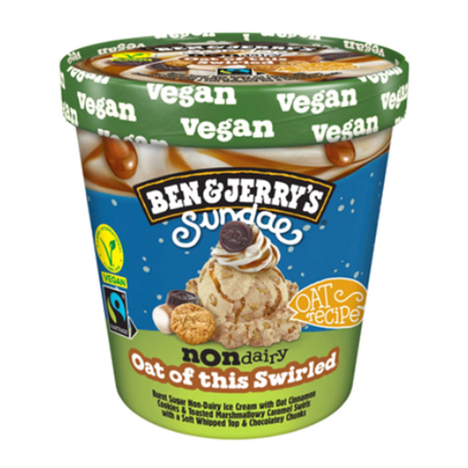 Ben & Jerry's Non-Dairy Oat Of This Swirl