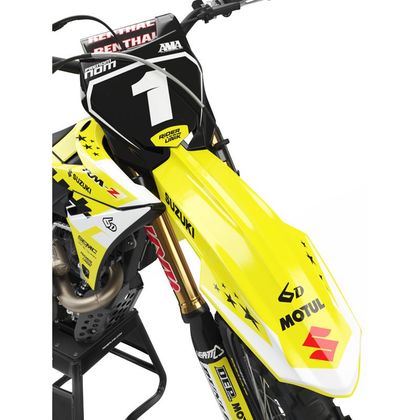 Kit déco RiderUnik ROOK RESTYLE POLISPORT - Noir / Jaune
