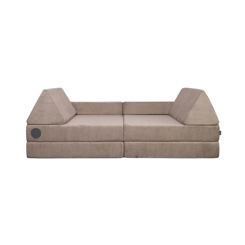 Wonderwuzz Spielsofa OH SO SOFY Cord Taupe Nimmersatt