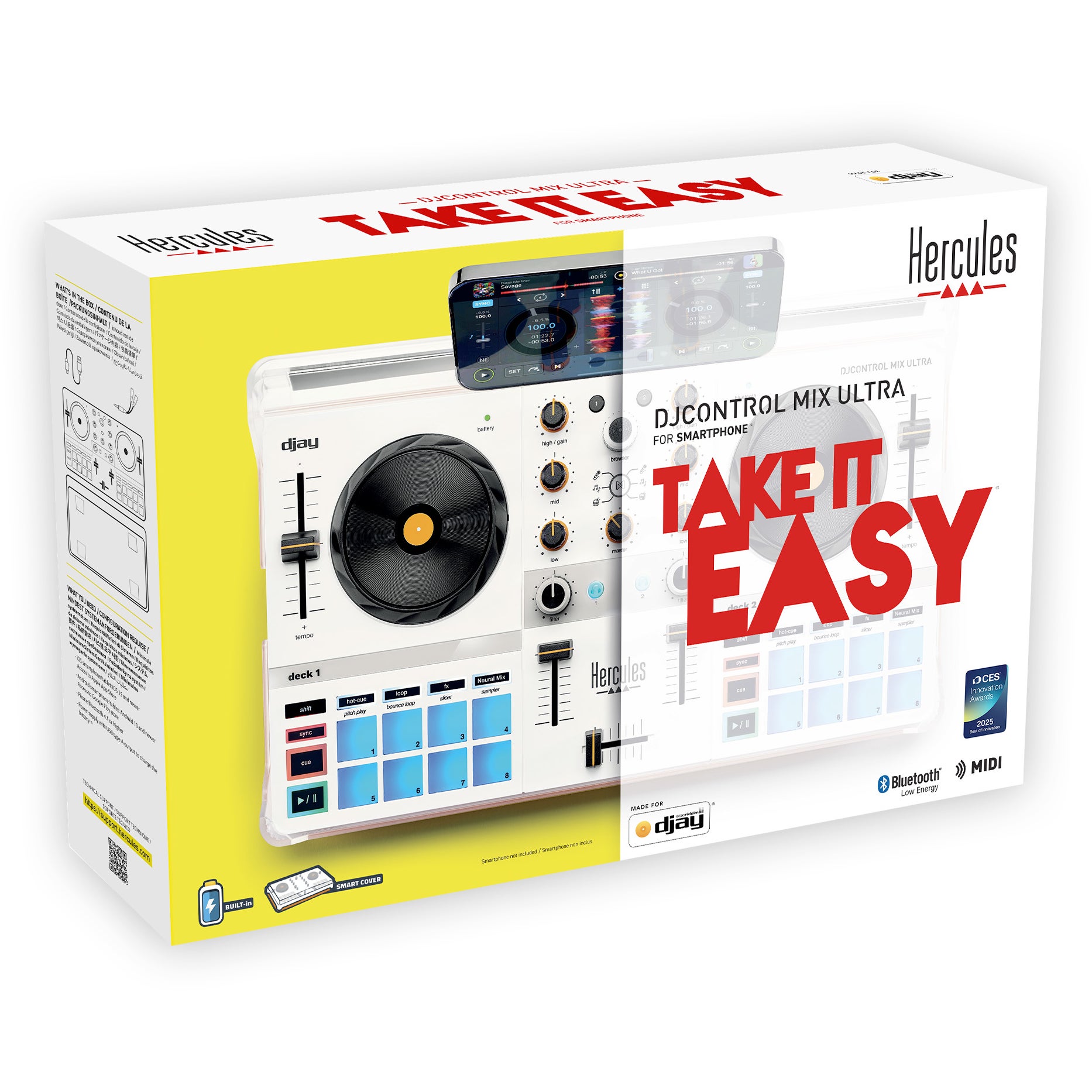 Hercules DJControl Mix Ultra mobiele DJ controller