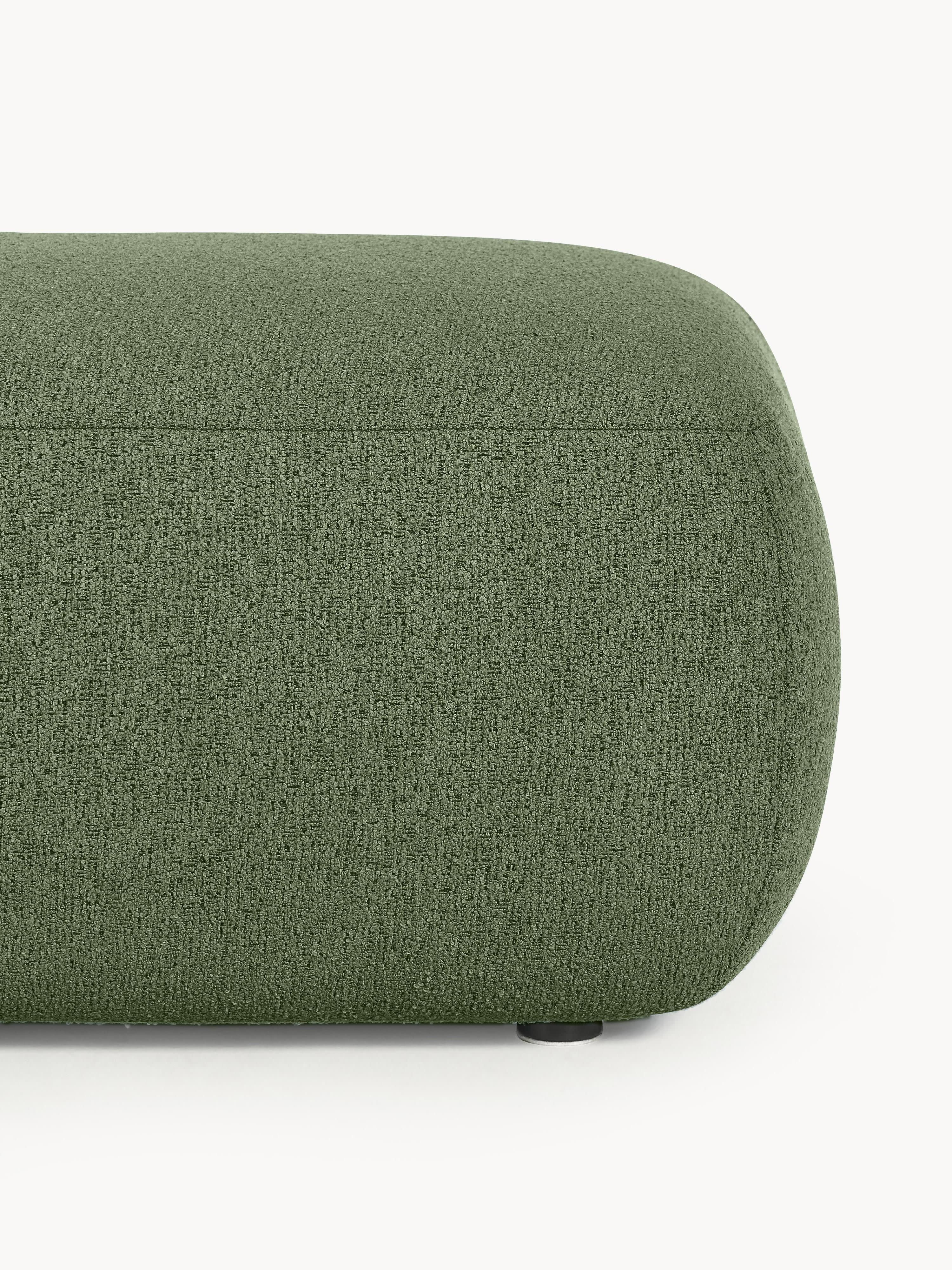 Modulaire XL chaise longue Sofia van bouclé stof