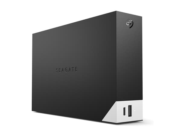 Seagate One Touch with hub STLC20000400 - Harddisk - 20 TB - ekstern (stasjonær) - USB 3.0 - svart - med Seagate Rescue Data Recovery