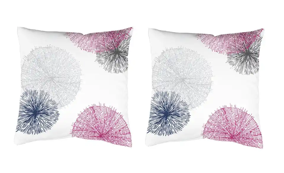 Kissenhülle Pink 40 cm 2er-Set 40 cm