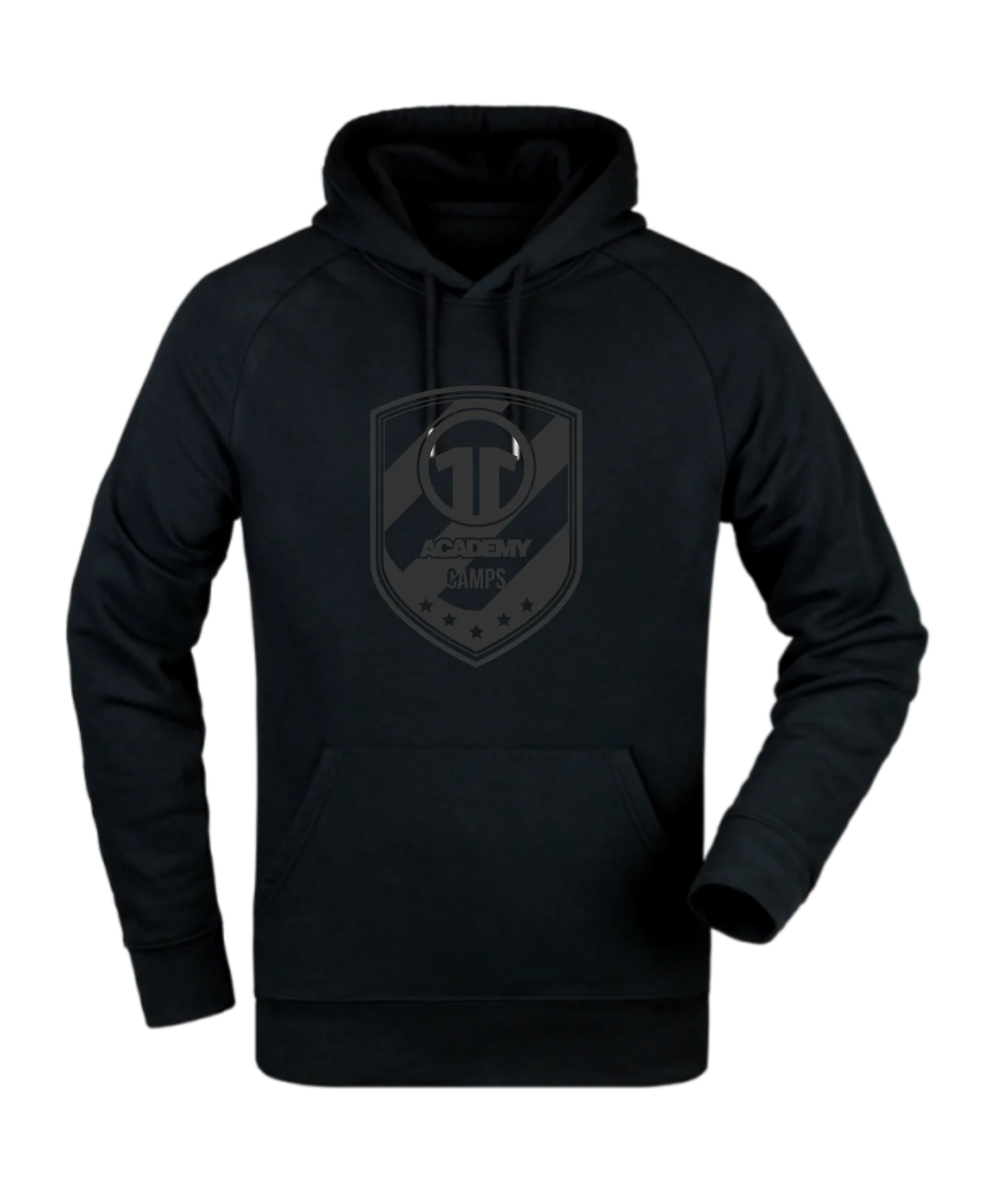 11ts Academy Hoody Allblack Schwarz