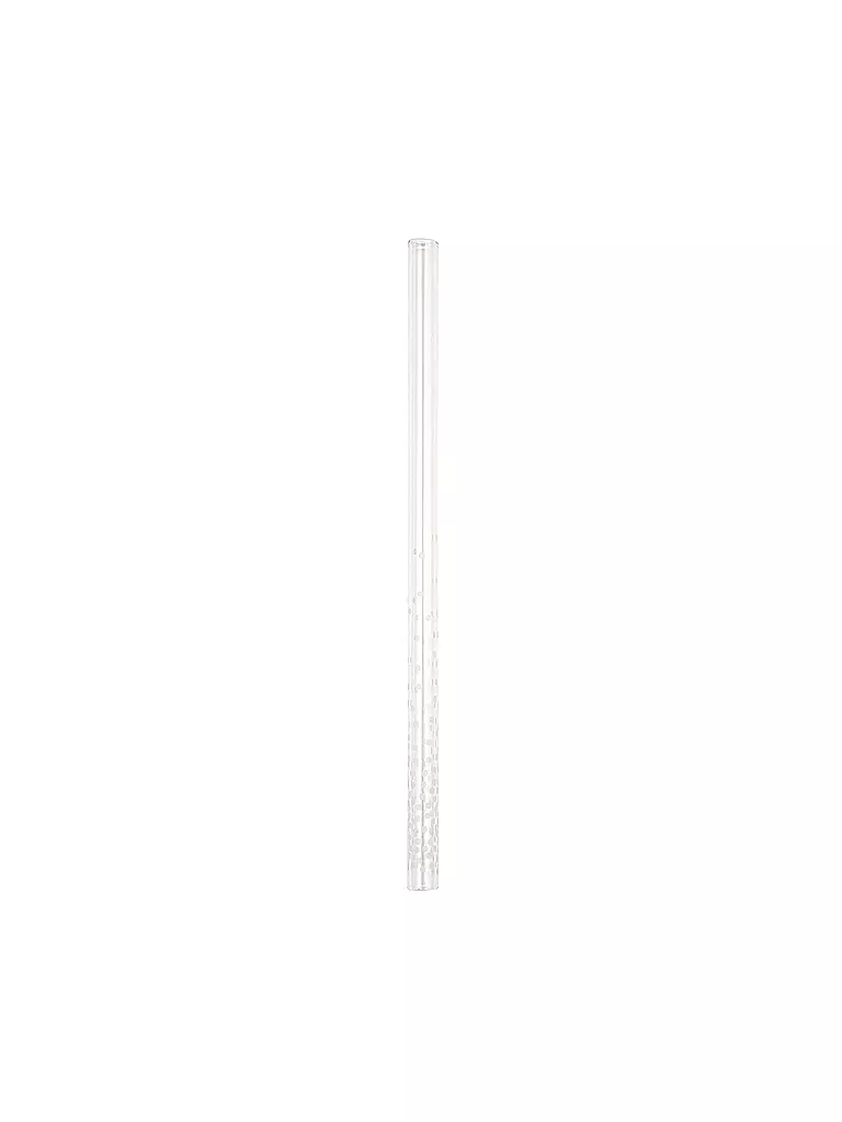 RAEDER Glastrinkhalme Set 4er 21,5cm transparent