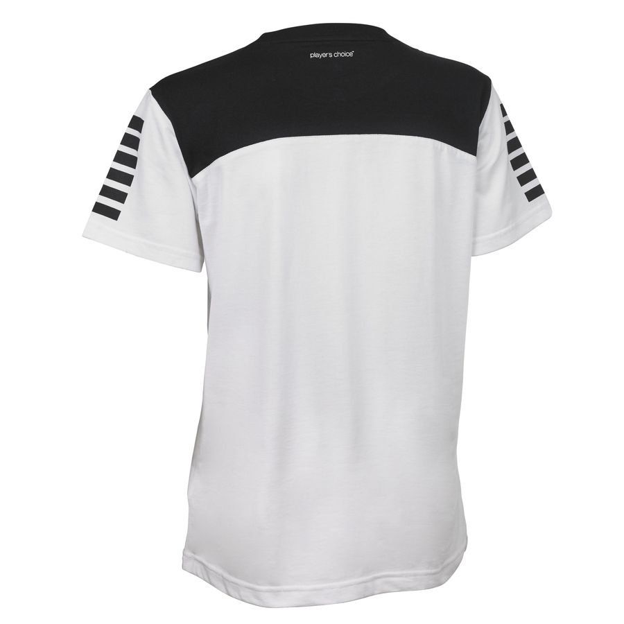 Select T-Shirt Oxford - Blanc/Noir Femme