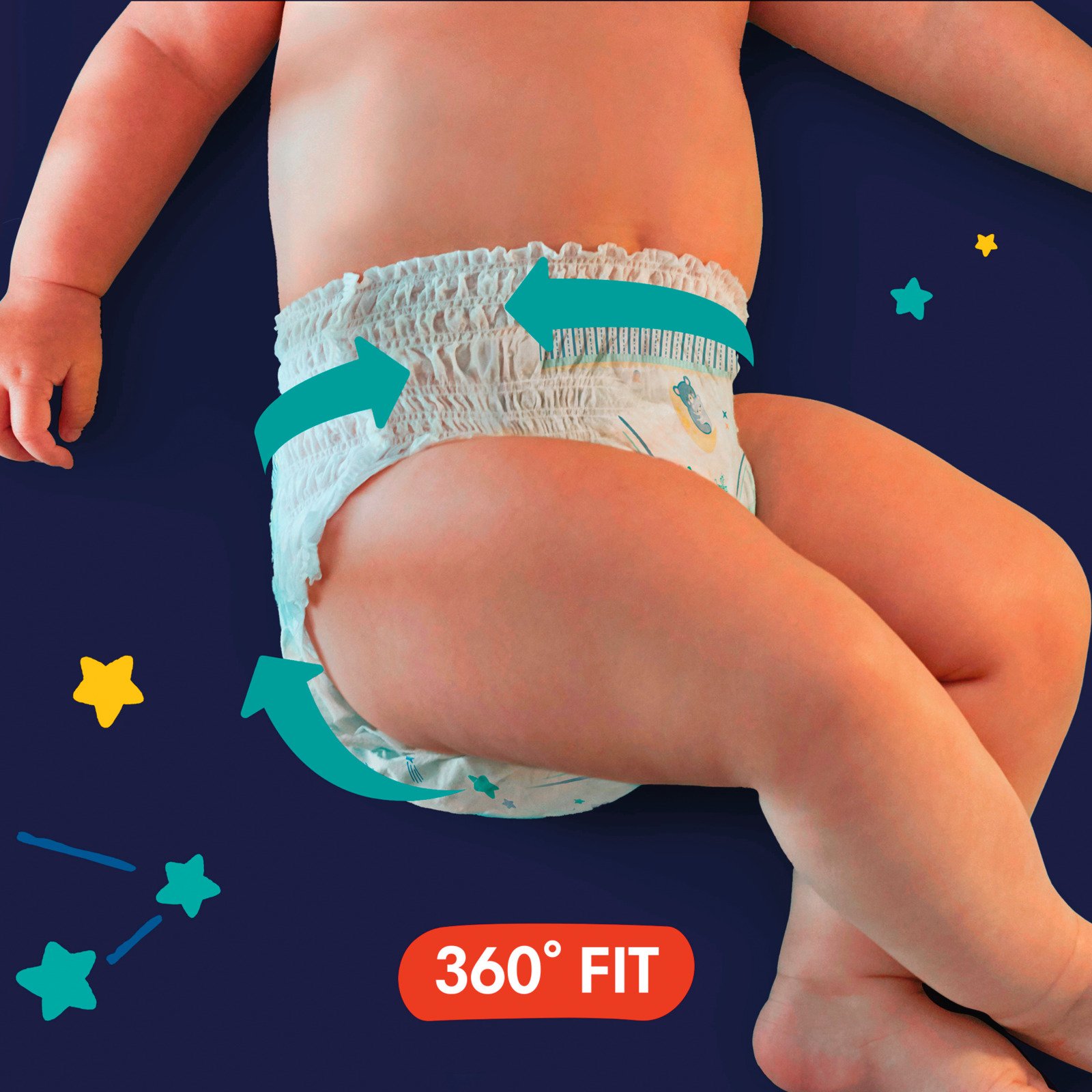 Pampers Baby-Dry Night Pants Grösse 6 Monatsbox 138 Windeln