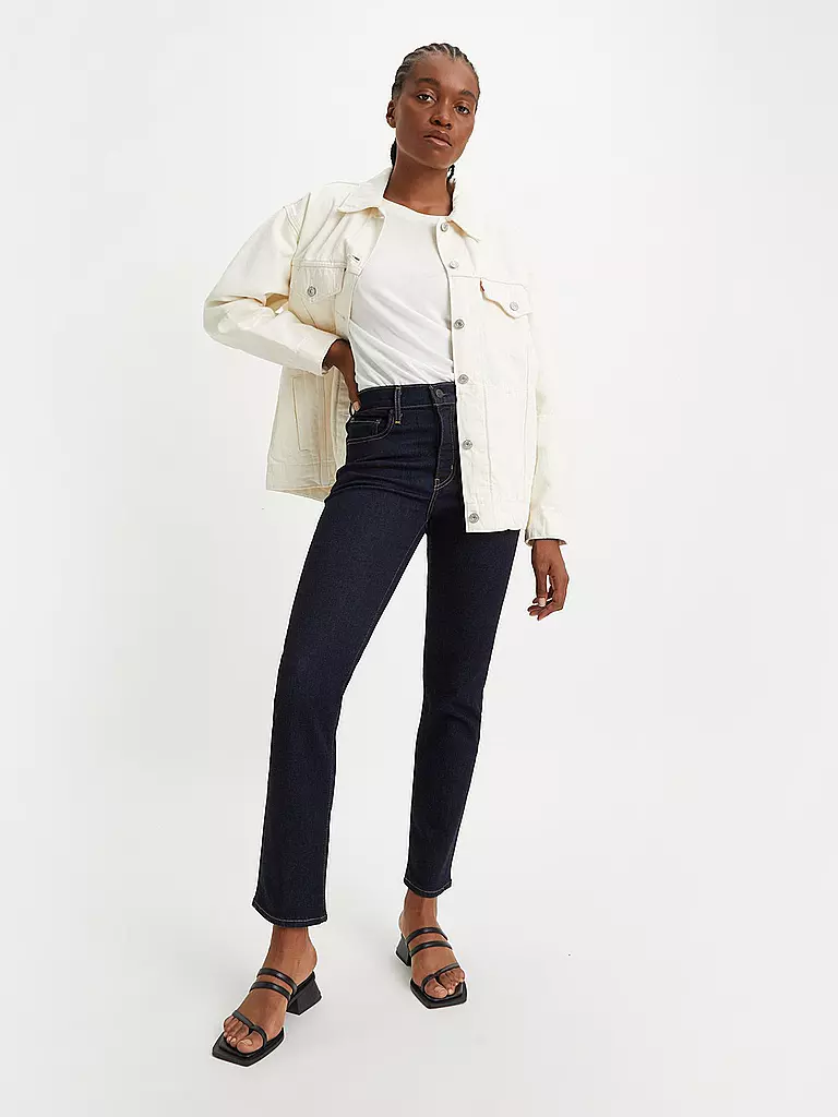 LEVI'S®  Jeans Straight Fit 724 dunkelblau