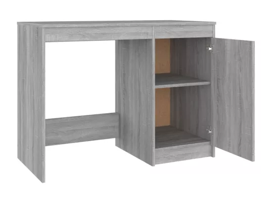 Bureau Sonoma gris 100x50x76 cm Bois d'ingénierie