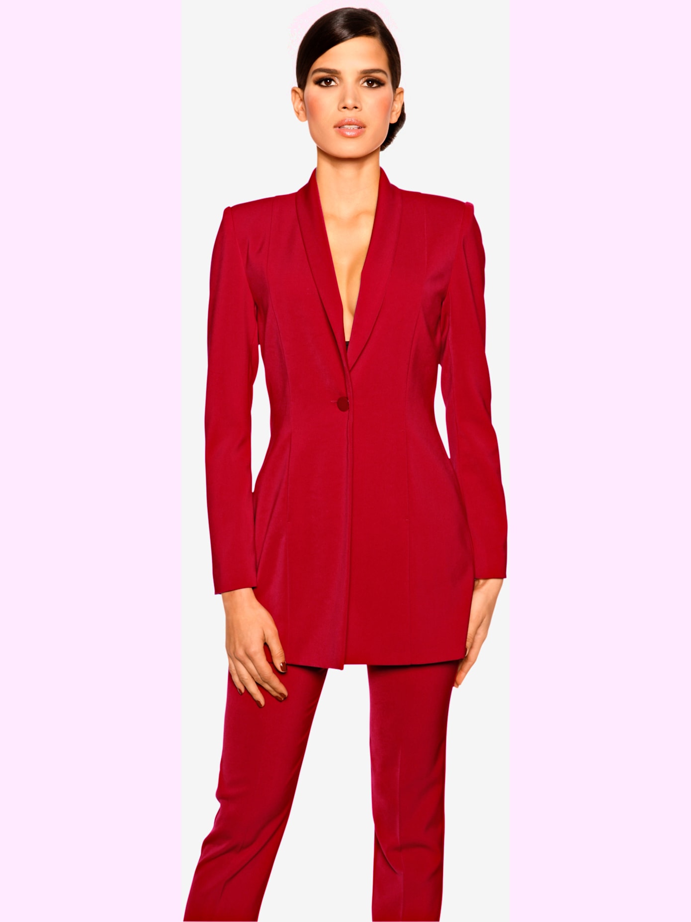 Blazer long style élégant
