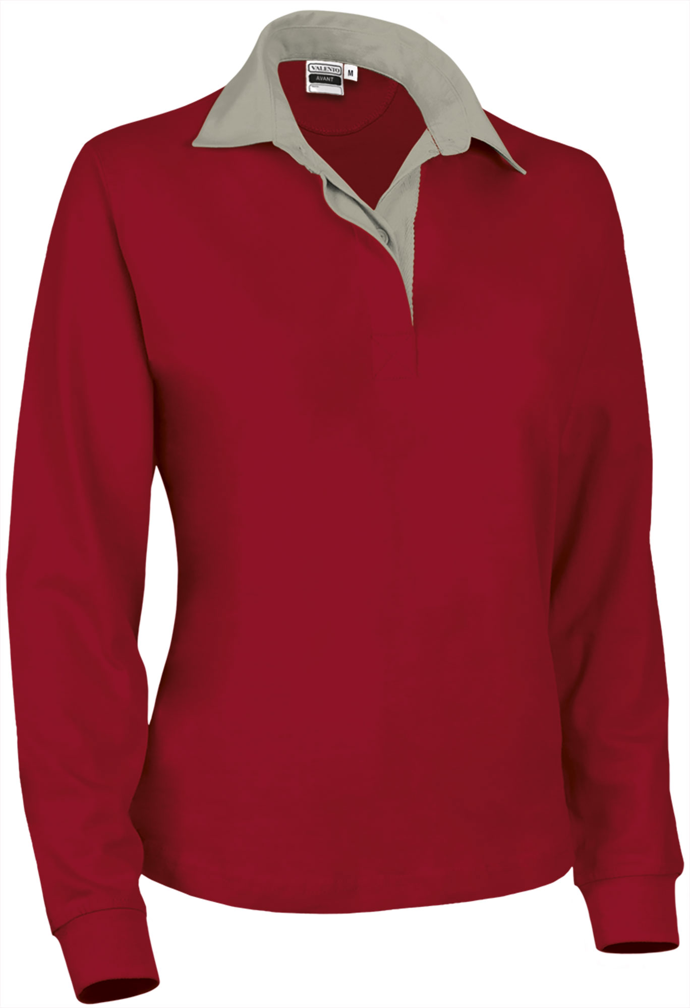 Valento RGVAMML - Polo rugby femme AVANT