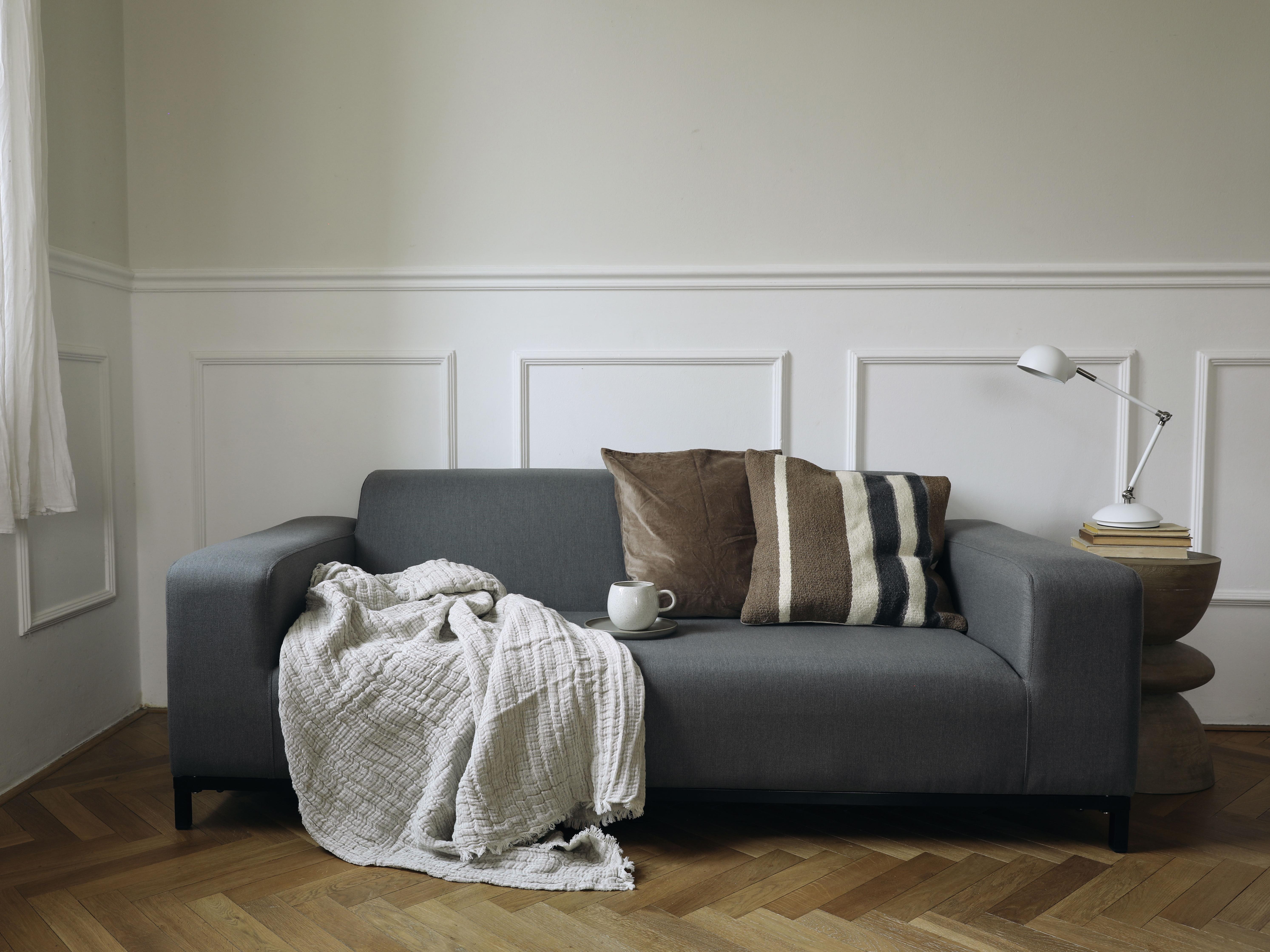 Tuin loungebank 3-zits ROVIGO Grijs