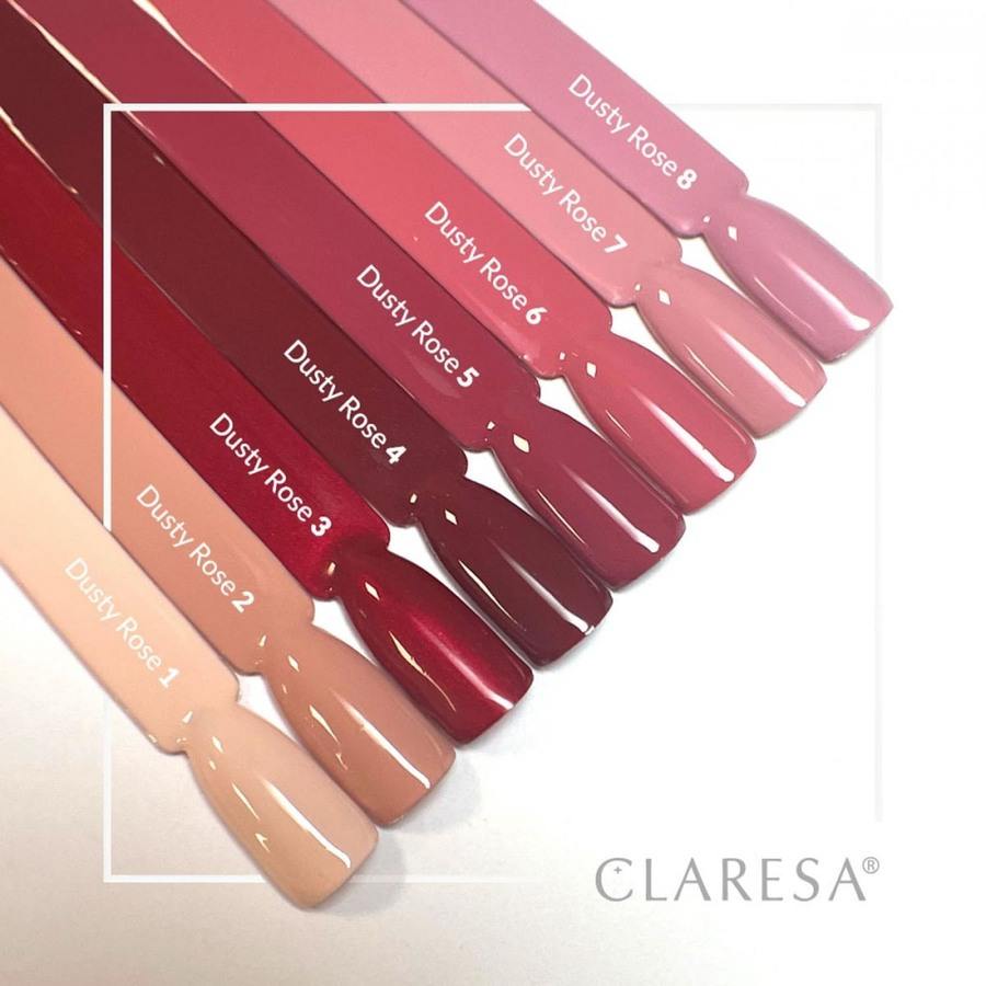 Claresa Nail Polish Hybrid Soak Off Dusty Rose 02 5ml