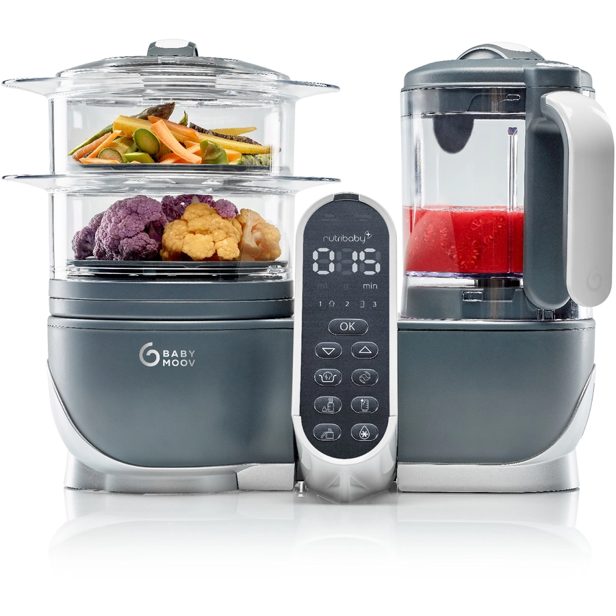 babymoov Küchenmaschine Nutribaby plus industrial grey