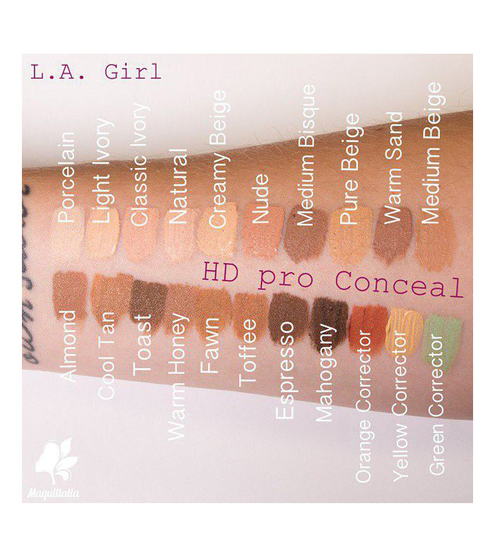 L.A. Girl - Corretivo líquido Pro Concealer HD High-definition - GC969 Porcelain