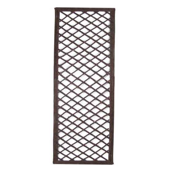 Treillis carré, en saule - l.45 x H.120 cm