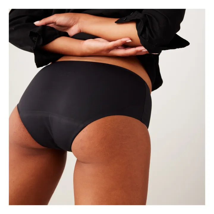 Smoon Shorty Menstruel - Flux Moyen | Noir