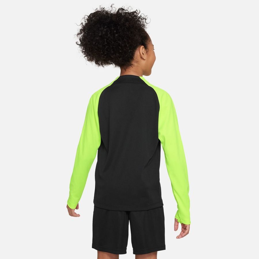Nike Maillot d'Entraînement Dri-FIT Academy Pro Drill - Noir/Jaune Fluo Enfant