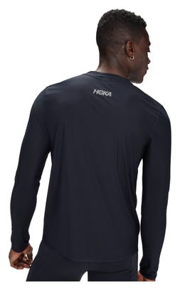 Maillot manches longues Hoka Airolite Run Noir Homme