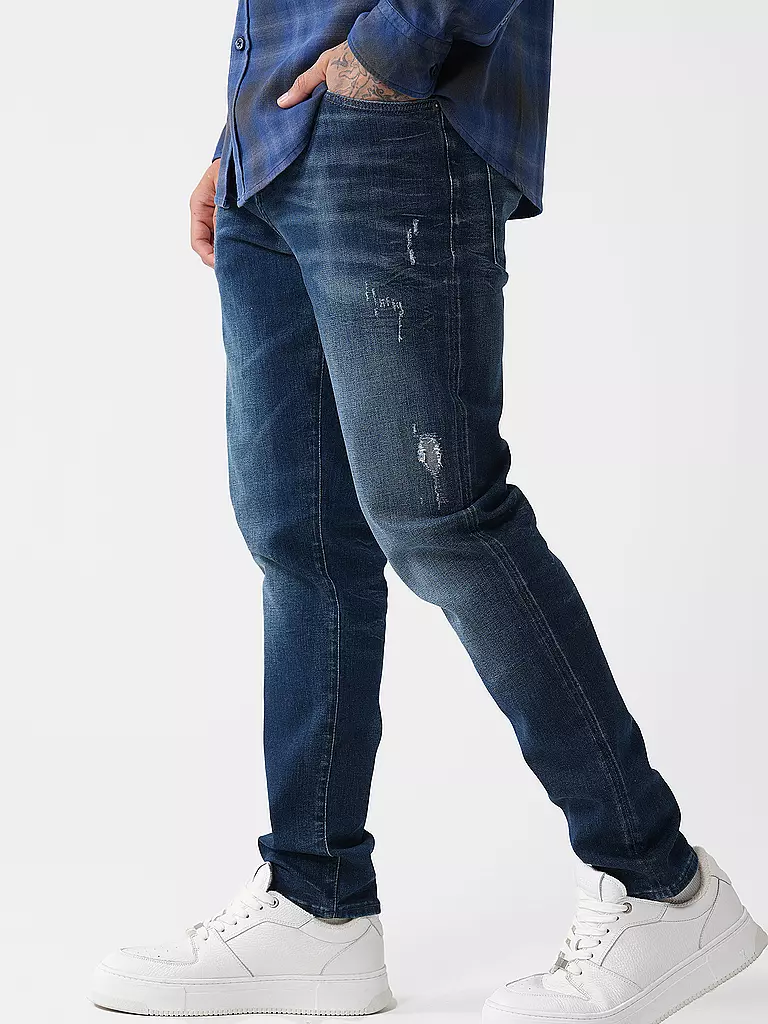 BOSS Jeans Tapered Fit ONYX blau