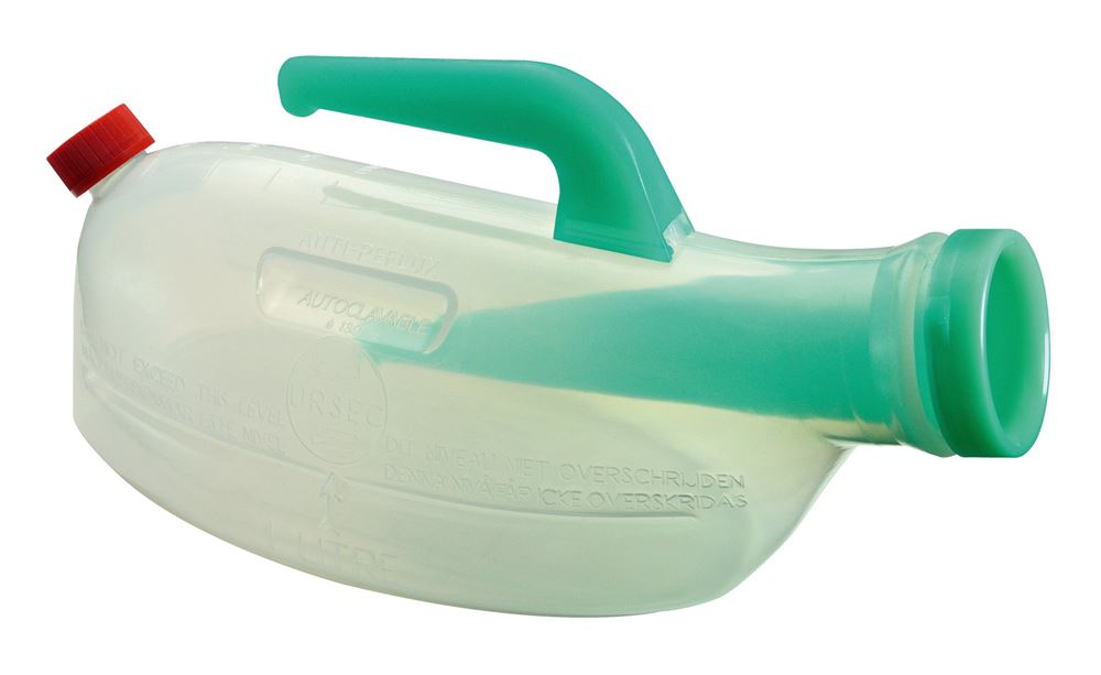 SUNDO Urinflasche Ursec Herren 1000ml mit Auslaufschutz Karton 1 Stk
