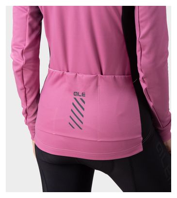 Maillot Manches Longues Femme Alé Fondo 2.0 Rose