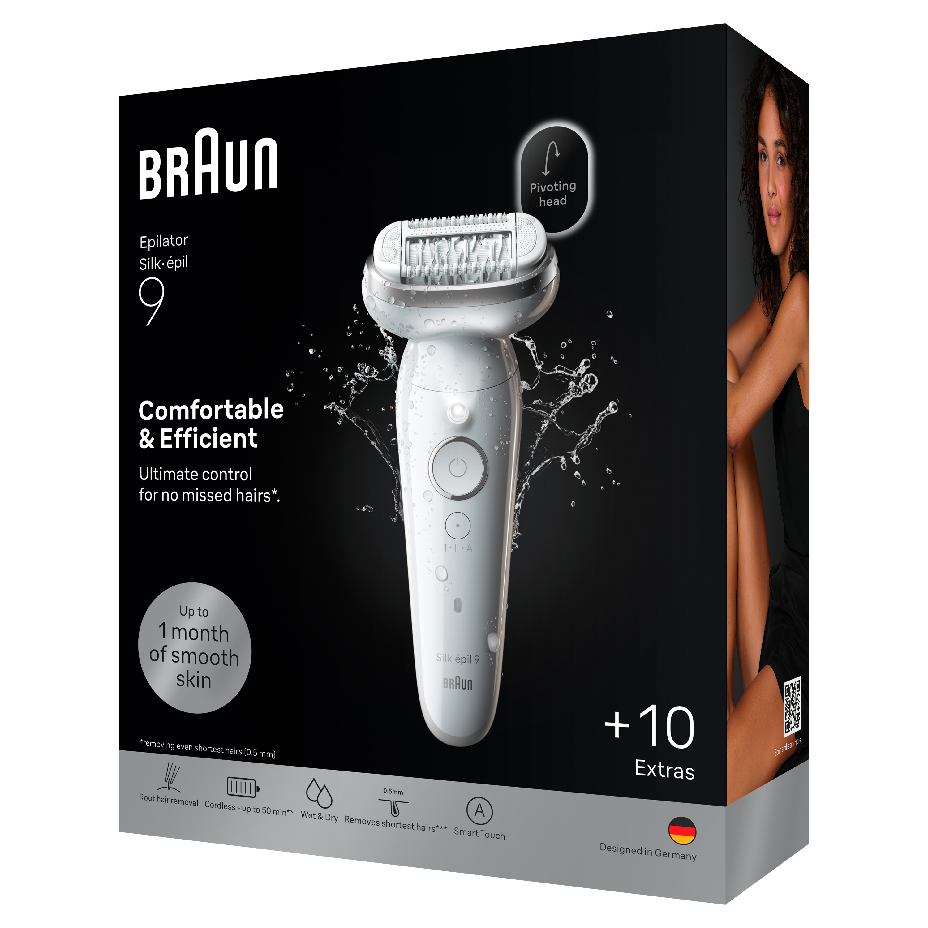 Braun Silk·épil 9 9-241 epilator Wet & Dry