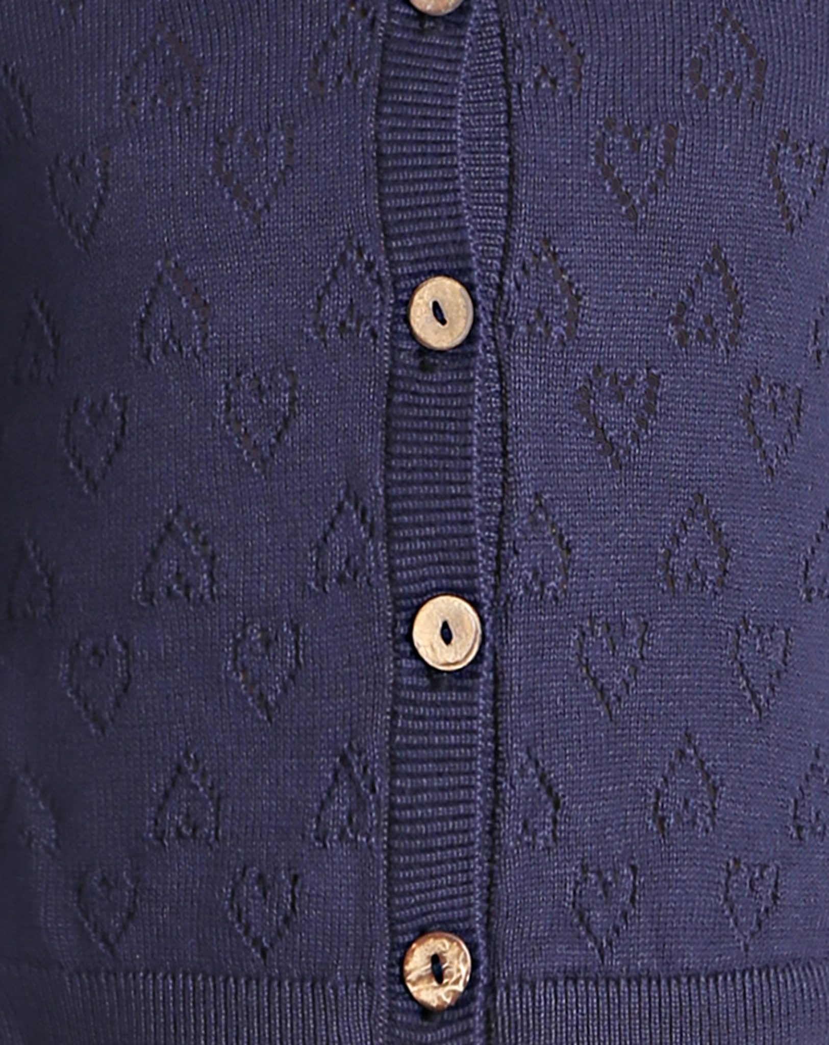 Cardigan LITTLE HEARTS in navy