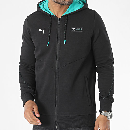 Sweat Zippé Capuche 621147 AMG Mercedes Noir