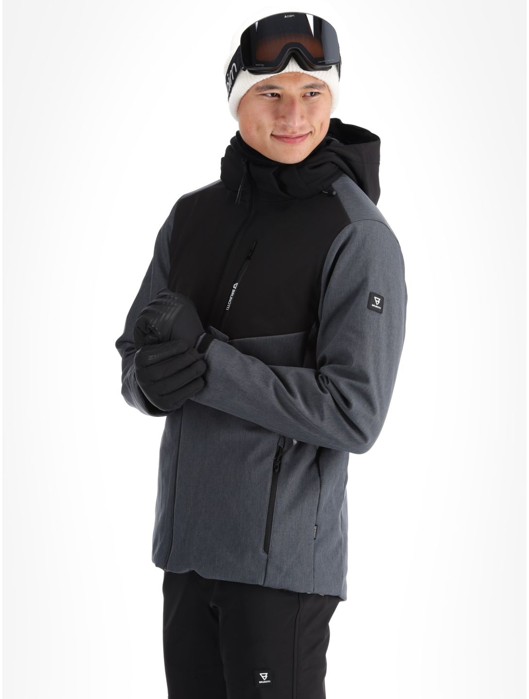 Twinstroke softshell ski-jas heren