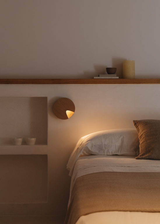 Vibia Dots 4660 wandlamp LED Ø17.5 Terra Red