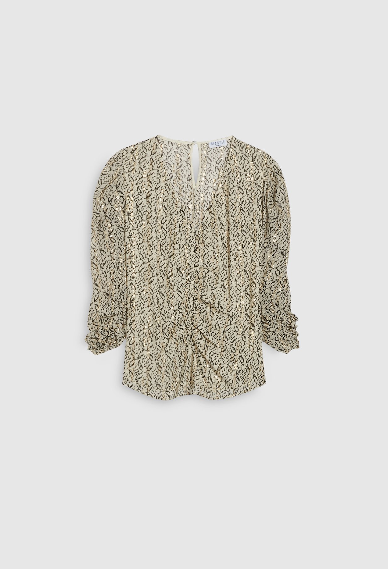 Blouse imprimee en viscose responsable