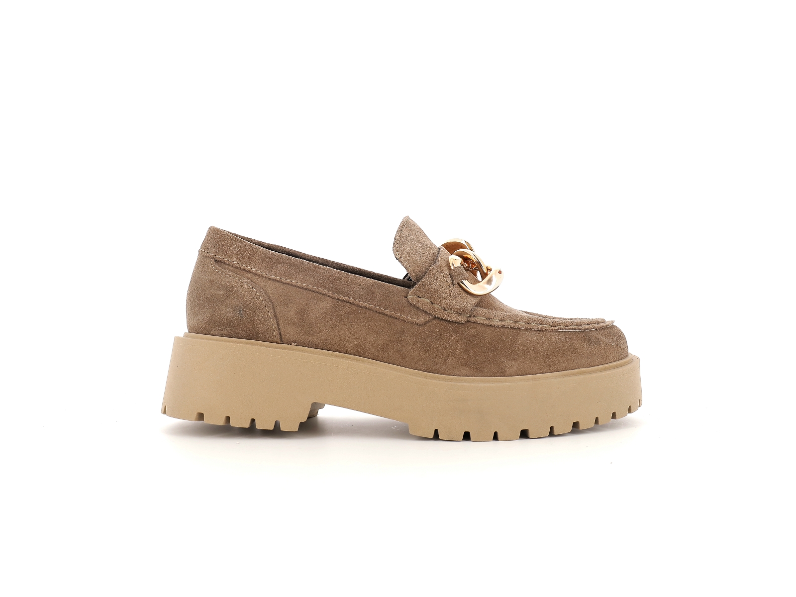 Elue par nous-MICIME Nubuck Velours Beige
