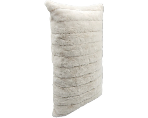 Decoratief kussen Zacht gebroken wit 40x60 cm
