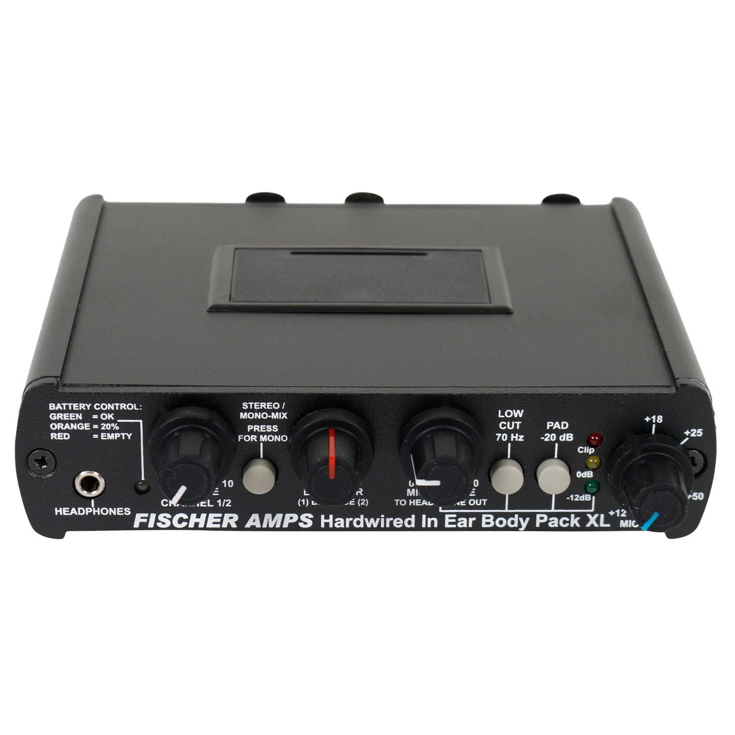Fischer Amps Hard-Wired In-Ear Body Pack XL systeem