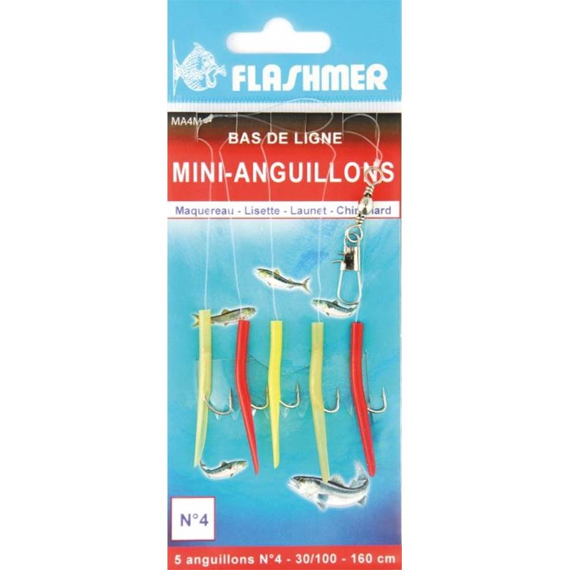 Bas De Ligne Flashmer Mini Anguillons