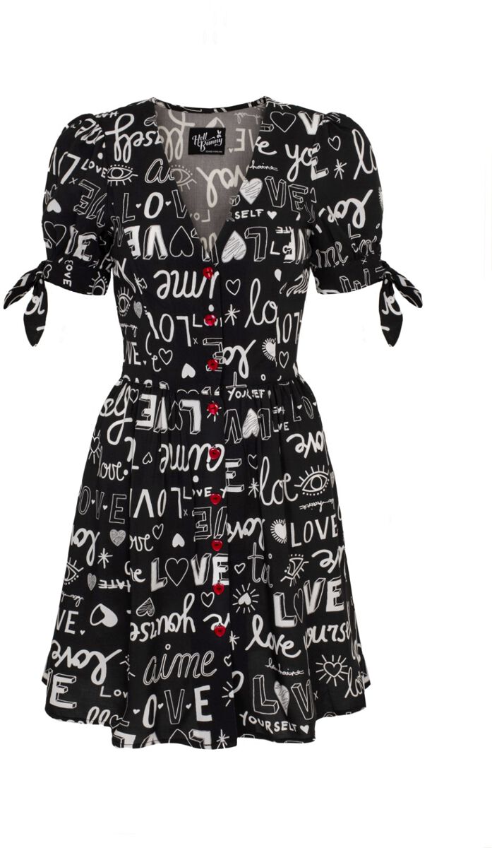 Love Yourself Mini Dress | Hell Bunny Robe courte