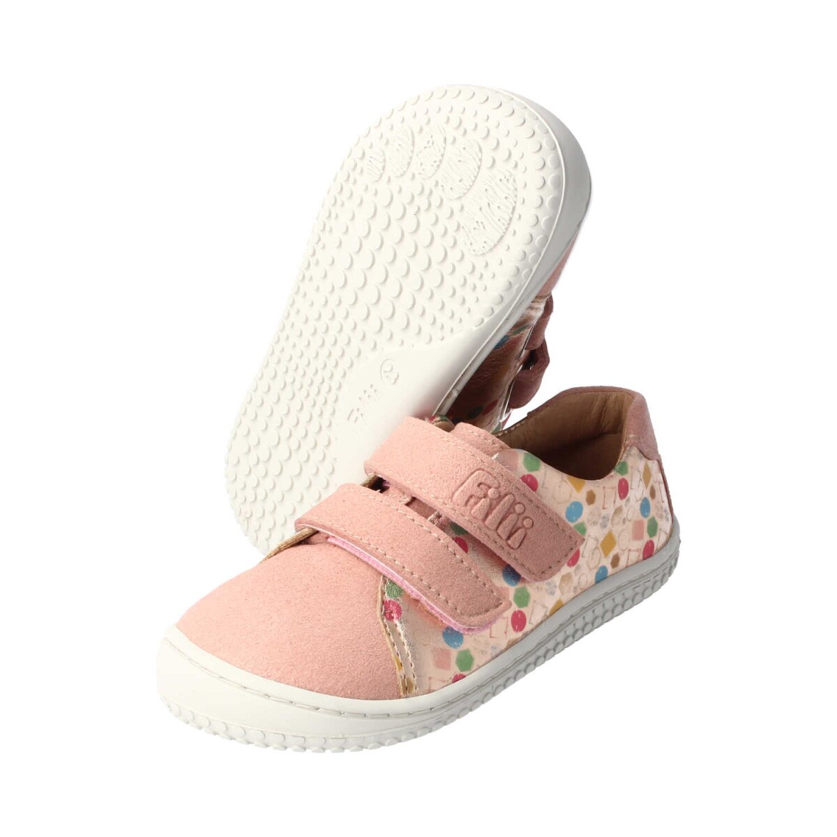 32044-44 rose glitter SOFT-Walk W nappa leather velcro Weite/W