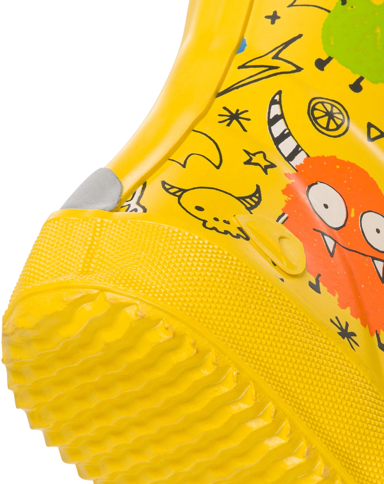 Gummistiefel MONSTER PRINT in yellow