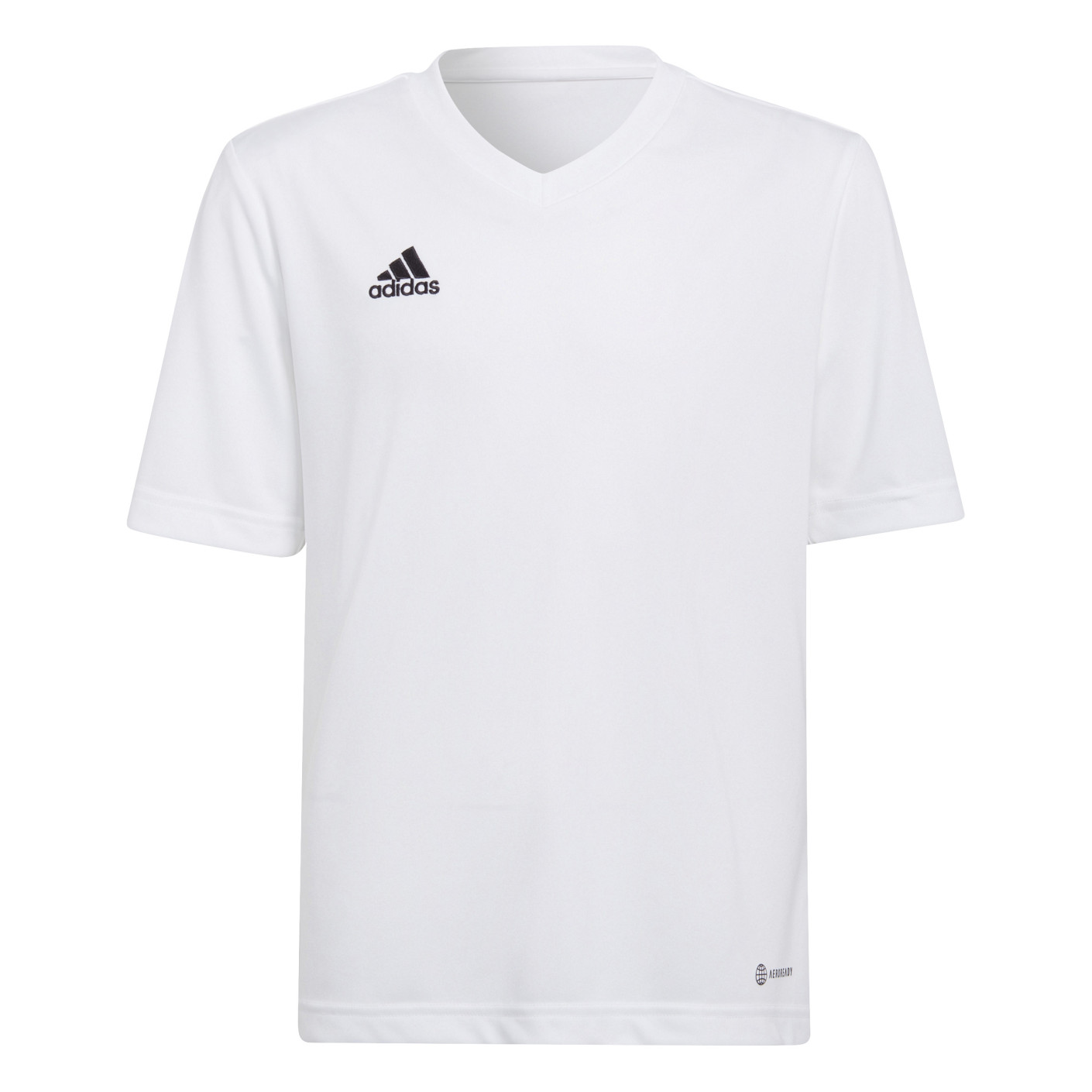 Adidas Entrada 22 Voetbalshirt Kids Wit Zwart
